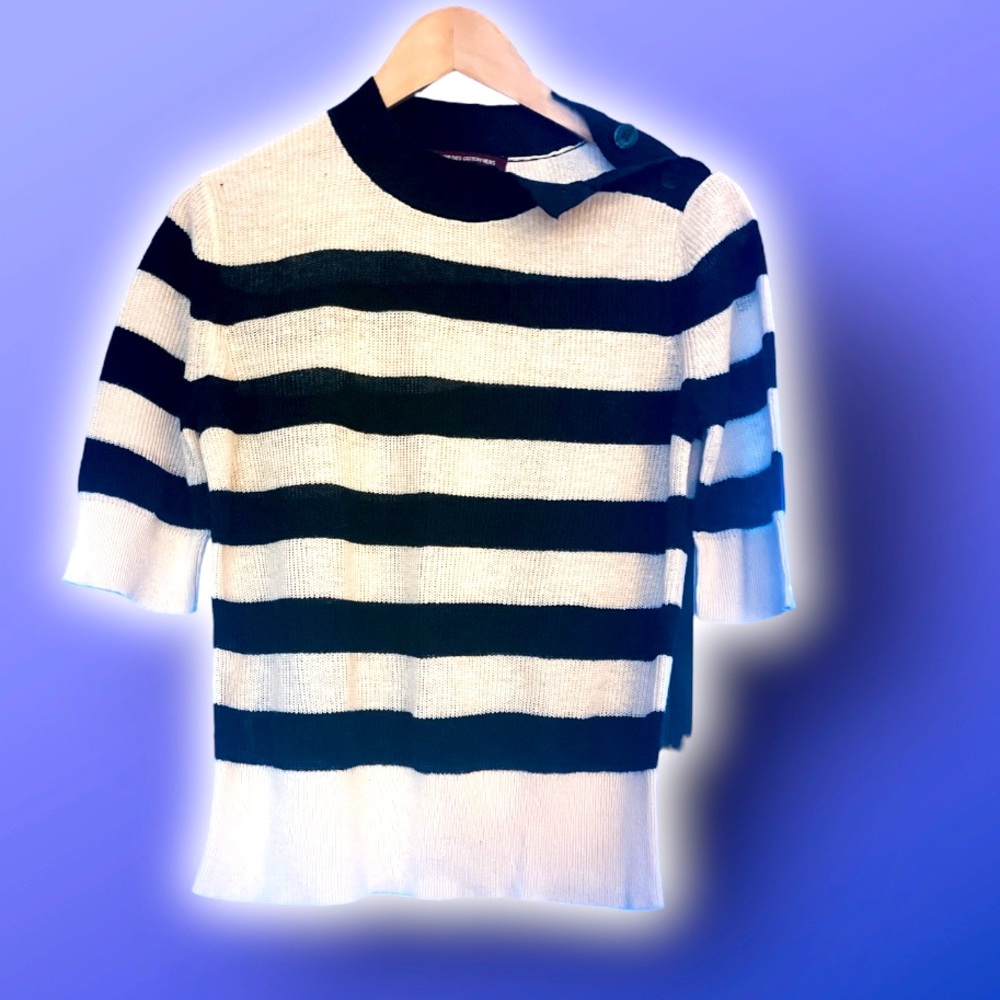 Comptoir des Cotonniers NWOT 100% linen short sleeve top